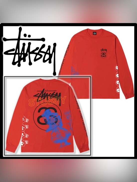Stussy Other - Stussy test strike pigment Dyed Long Sleeve Tee